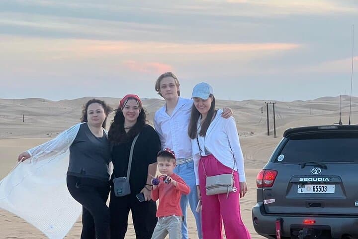 Abu Dhabi Evening Desert Safari: Dune Bashing, BBQ & Live Shows photo 4