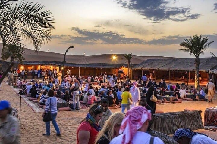 Abu Dhabi Evening Desert Safari: Dune Bashing, BBQ & Live Shows photo 5