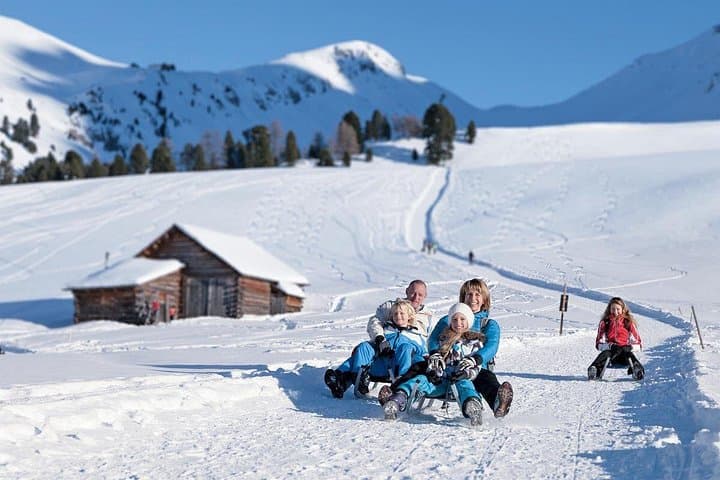 Winter Hiking and Sledding in the Dolomites: Bolzano Guided Day Trip photo 4