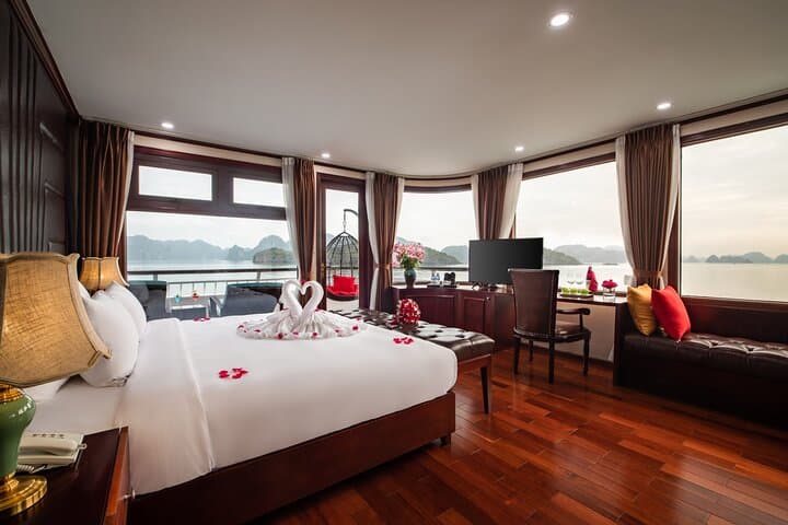 Luxury Halong & Lan Ha Bay 2-Day Cruise — Kayaking, Caves & Onboard Cuisine photo 1