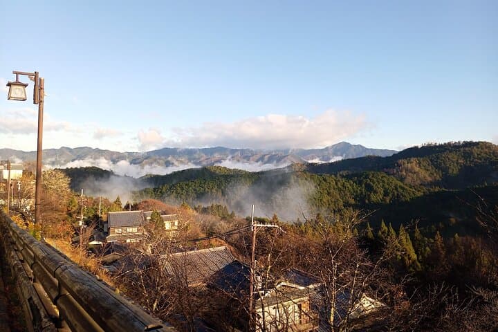 Yoshino Full-Day Cycling and Manyo-no-Michi Hike to Kinpusen-ji