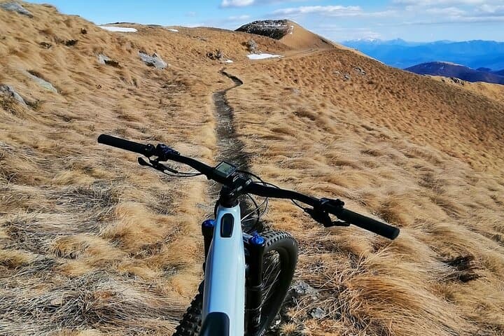E-Bike Tour to Pescone Waterfalls and Lake Orta Aperitif