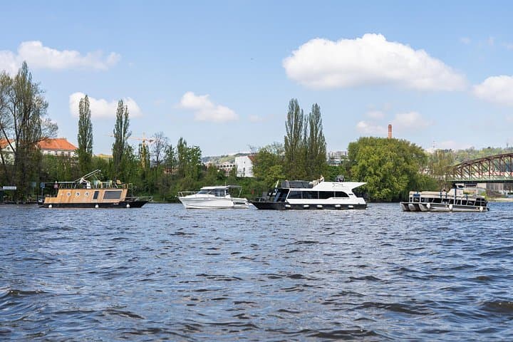 Prague Pontoon Yacht Experience: All-You-Can-Drink Vltava Cruise photo 3