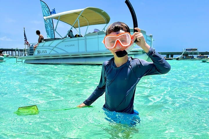 Crab Island & Destin Harbor Cruise: 3-Hour Boat Tour with Snorkel and Paddleboards photo 3