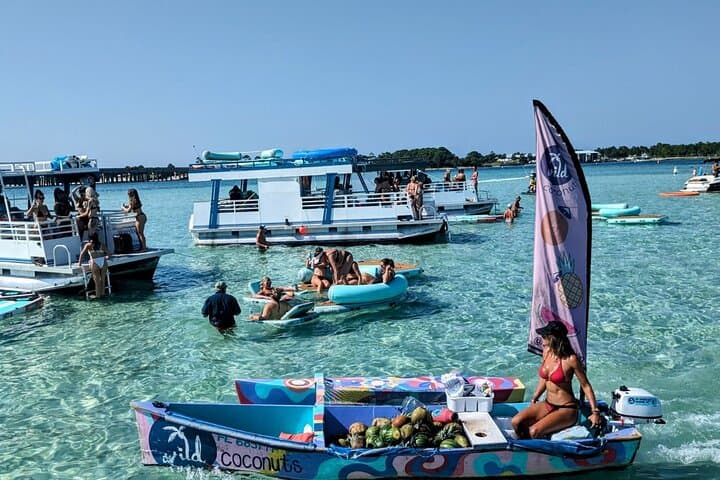 Crab Island & Destin Harbor Cruise: 3-Hour Boat Tour with Snorkel and Paddleboards photo 4