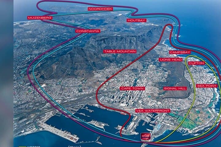 Cape Town Helicopter Flight: Atlantic Coast to Hout Bay photo 2