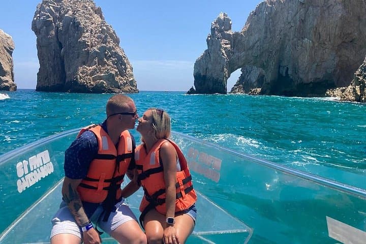 Clear-Glass Boat to El Arco — Transparent Boat Ride in Cabo San Lucas photo 4