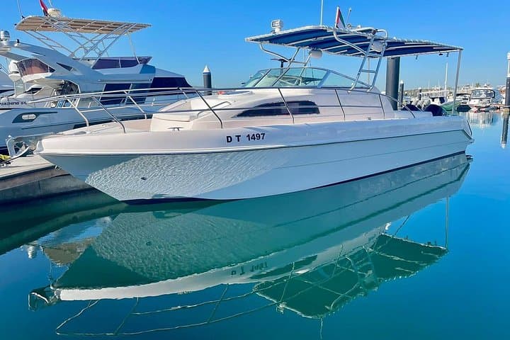 Dubai Marina & Palm Jumeirah Private Boat Tour: 2-Hour Small-Group Cruise photo 1