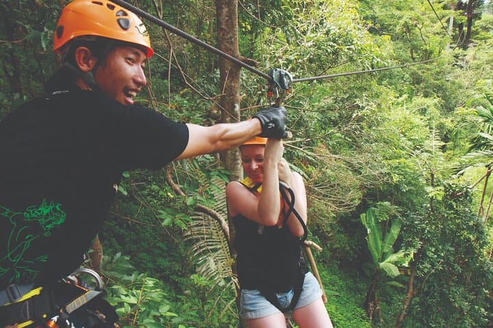 Soar Through Phuket: Flying Hanuman Zipline & Abseil Adventure photo 3