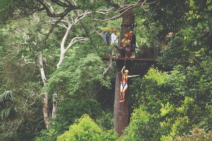 Soar Through Phuket: Flying Hanuman Zipline & Abseil Adventure photo 5