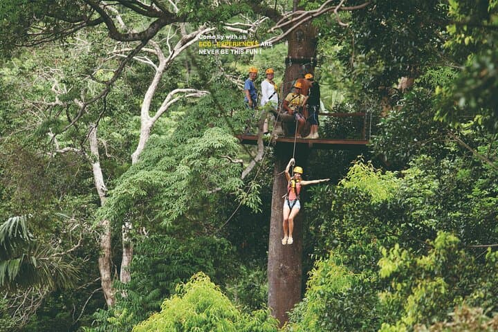 Soar Through Phuket: Flying Hanuman Zipline & Abseil Adventure photo 6