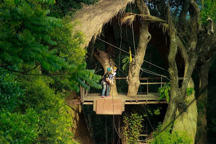 Soar Through Phuket: Flying Hanuman Zipline & Abseil Adventure photo 2