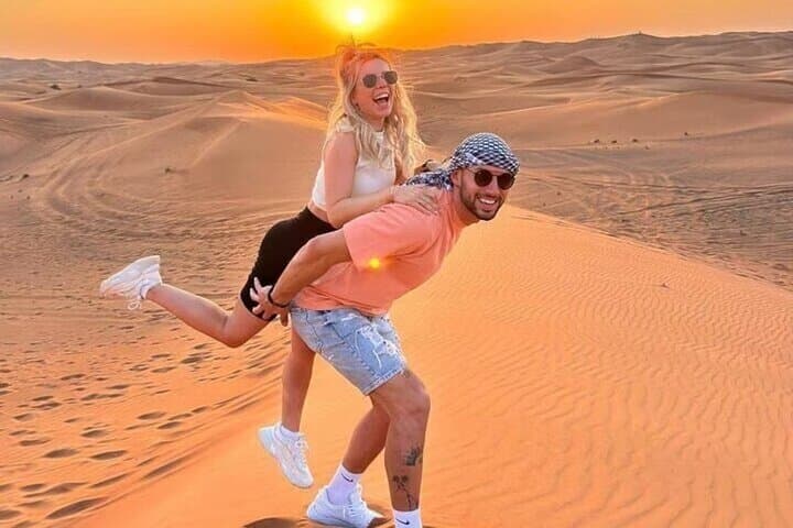 Morning Lahbab Desert Safari: Private 4x4 Dune Bashing & Sandboarding in Dubai photo 5
