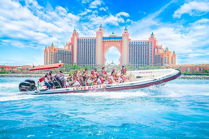 Dubai 100-Minute Speedboat Adventure: Marina, JBR, Atlantis & Burj Al Arab Views photo 2