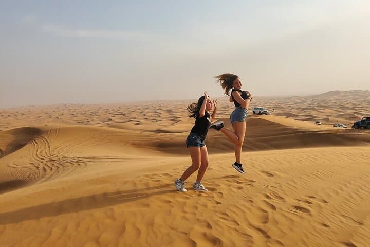 Morning Lahbab Desert Safari: Private 4x4 Dune Bashing & Sandboarding in Dubai