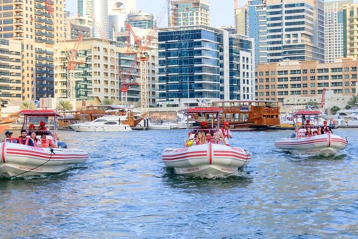 Dubai 75-Minute Speedboat Adventure: Atlantis & Marina Panorama photo 6