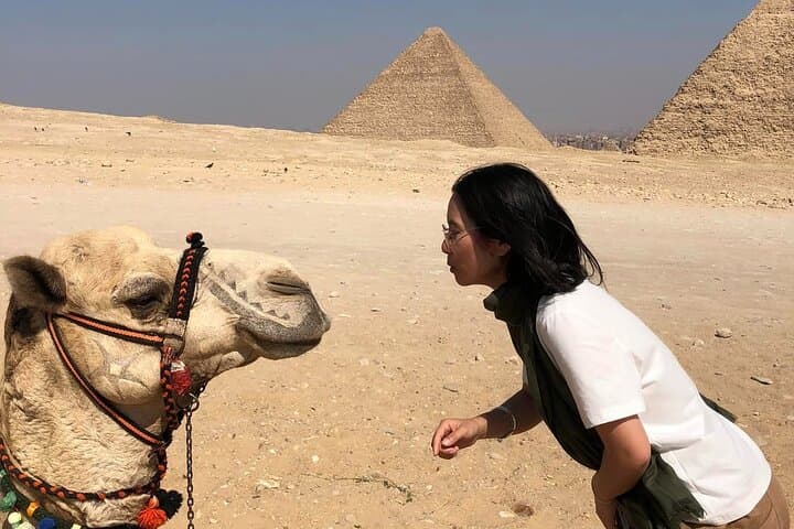 Private Pyramids Odyssey: Giza Plateau, Sphinx & Egyptian Museum Private Tour photo 6