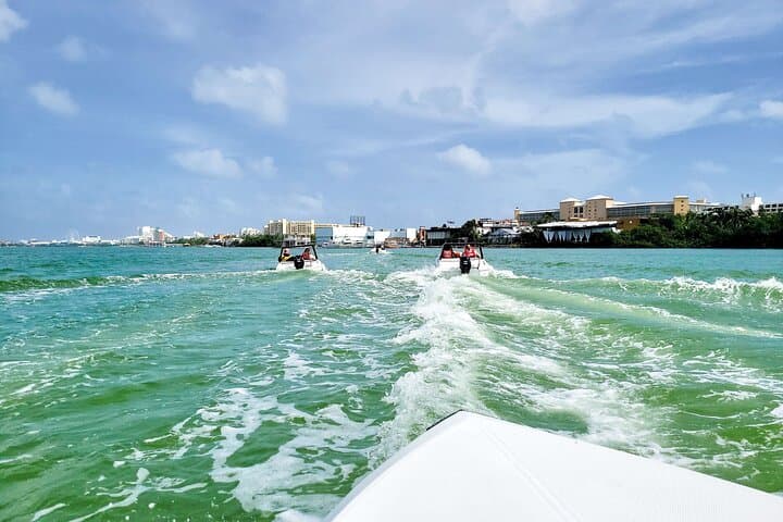 Nichupté Lagoon Speedboat & Mayan Reef Snorkel — Cancun Jungle Tour