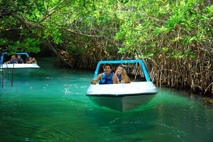 Nichupté Lagoon Speedboat & Mayan Reef Snorkel — Cancun Jungle Tour photo 3