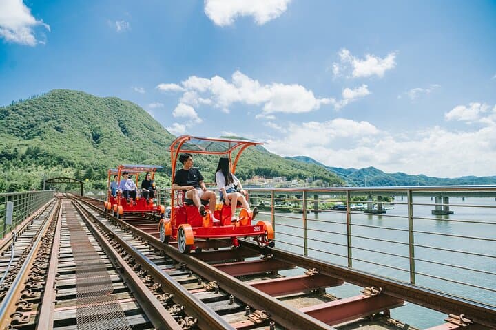 Samaksan Cable Car, Railbike & Nami Island Day Trip from Seoul photo 3