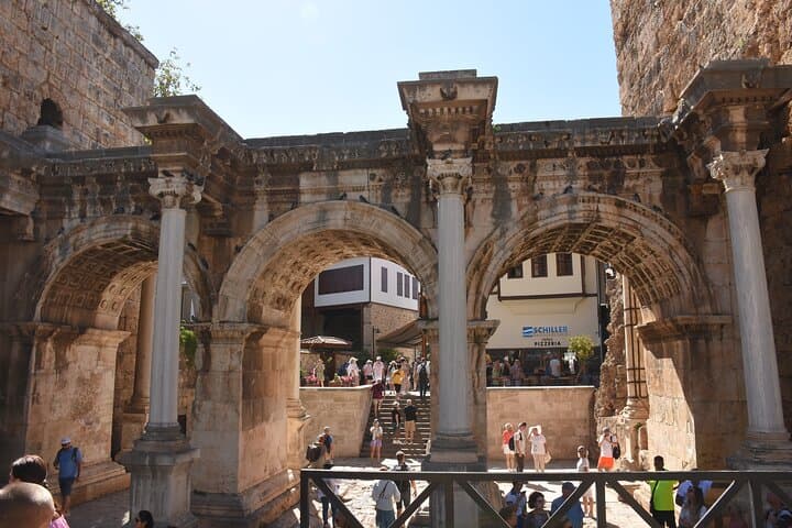 Antalya Waterfalls & Kaleiçi Day Tour from Side — Kurşunlu Falls and Historic Old Town