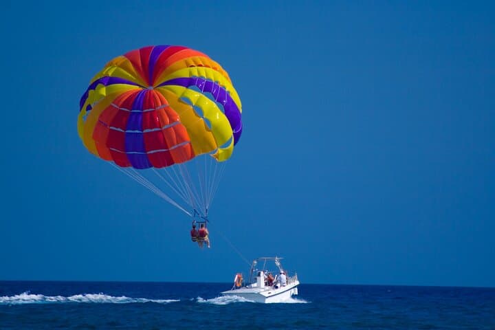 Private Parasail, Snorkel & Water-Sports Adventure in Providenciales