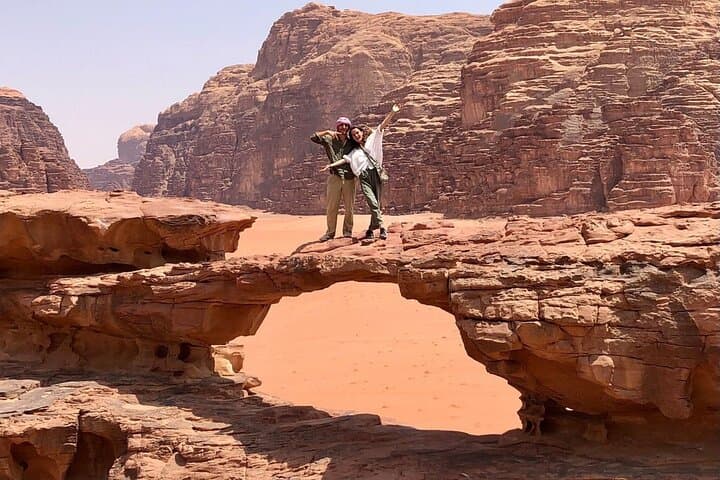 Full-Day Wadi Rum Jeep Tour: Red Dunes, Lawrence's Spring & Traditional Bedouin Lunch photo 2