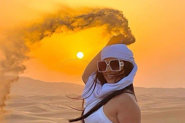 Dubai Desert Safari: Quad Bike, Sandboarding & Camel Ride in Lahbab photo 1