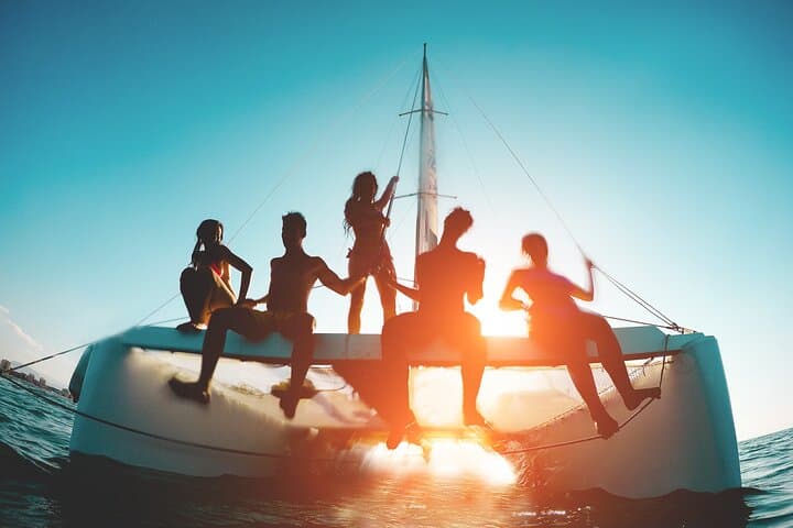 Private Sunset Catamaran Cruise in Turks and Caicos — Providenciales Evening Sail photo 1