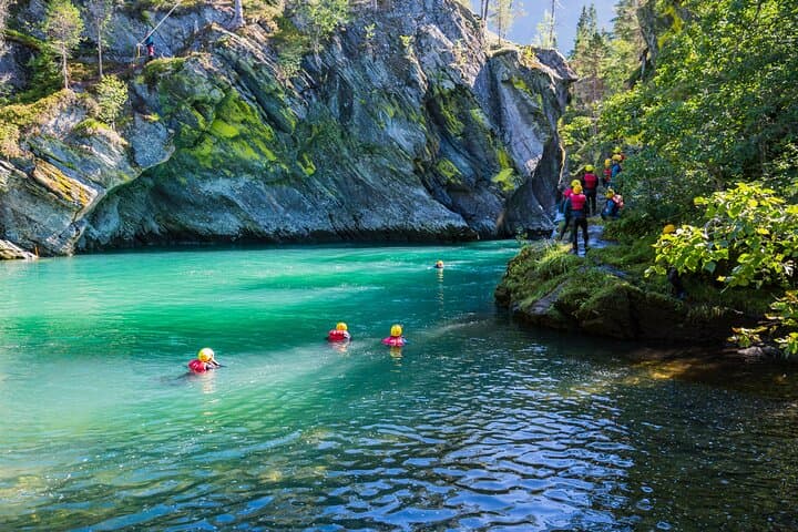 Valldal Canyoning: Guided Canyon Descent with Jumps, Ziplines & Via-Ferrata photo 2