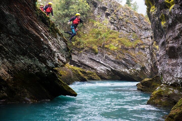 Valldal Canyoning: Guided Canyon Descent with Jumps, Ziplines & Via-Ferrata photo 4