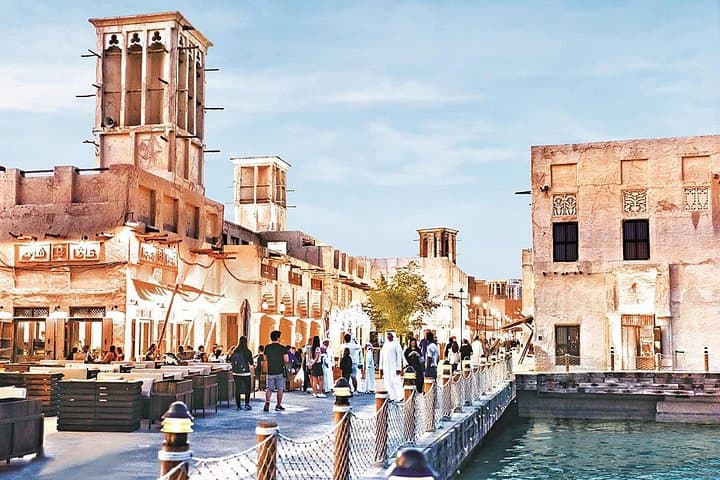 Discover Dubai Old Town: Al Fahidi, Abra Ride & Souks Walking Tour photo 2