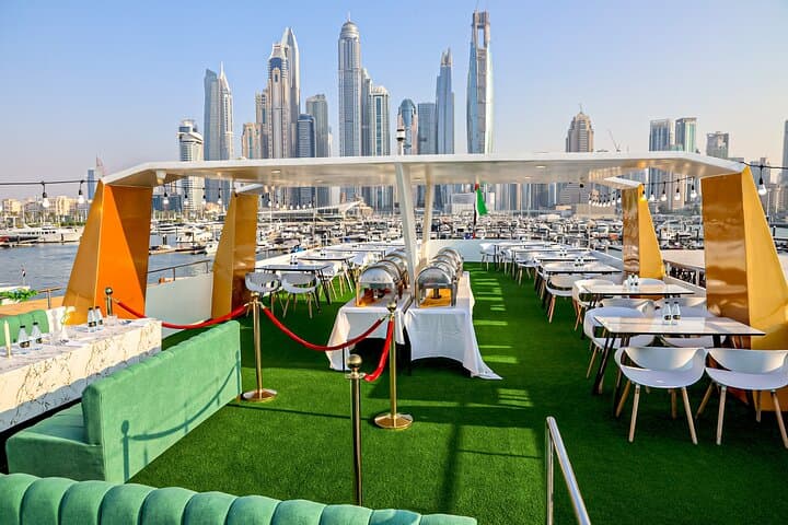 Dubai Marina Dinner Cruise with Live Carnival Shows photo 2
