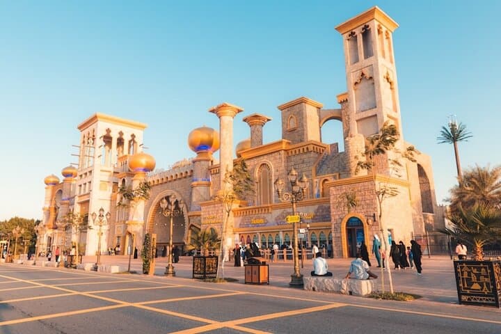 Dubai Global Village Entry Ticket & Hotel Transfer — Evening Market and Cultural Pavilions Guide