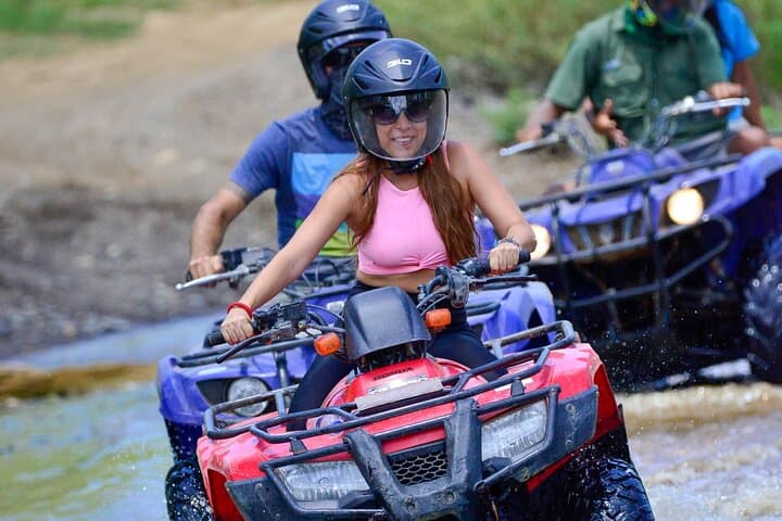 Zipline and ATV Combo from San José: Canopy Tour to Waterfall & Beach photo 2