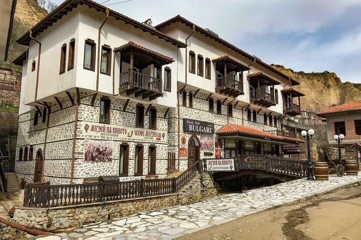 Full-Day Trip from Sofia to Melnik, Rozhen Monastery & Rupite: Wine, Monastic Sites and Geothermal Springs