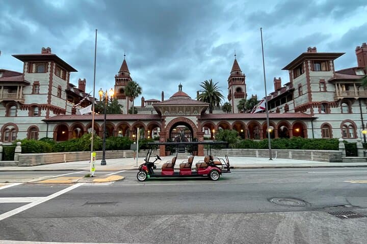 Luxury Private Golf Cart Tour of Historic St. Augustine