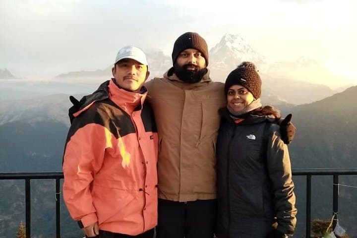6-Day Nepal Private Tour with Poon Hill Trek — Sunrise over the Annapurna Range photo 1