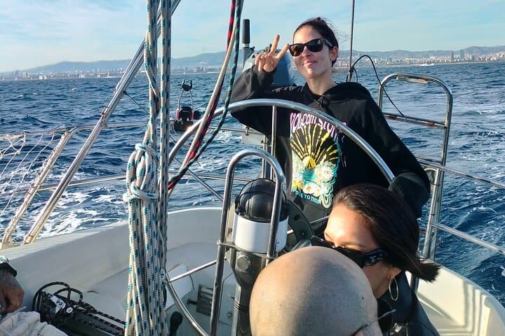 Sail Together Barcelona: 2-Hour Mediterranean Cruise from Port Olímpic photo 2
