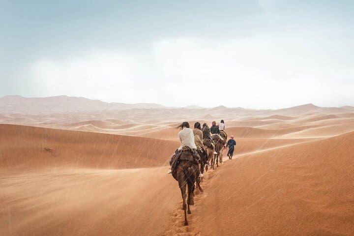 Sunrise & Sunset Camel Ride Over Erg Chebbi Dunes photo 2