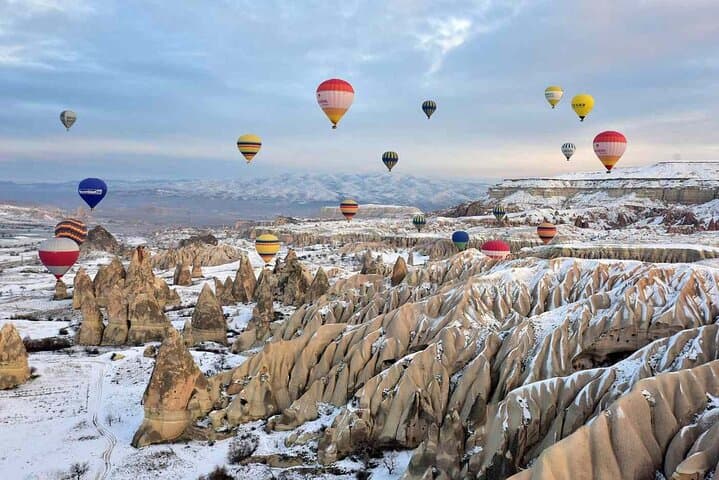 Dawn Over Fairy Chimneys: Hot Air Balloon Flight in Cappadocia photo 4
