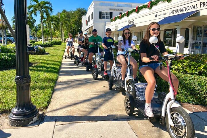 Guided Trike and Moped Tour in Downtown Naples: Choose Your Ride photo 2