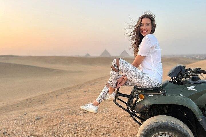 Giza Quad-Bike Desert Safari: ATV Tour Around the Pyramids photo 1