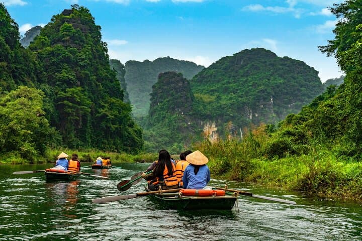 Luxury Ninh Binh Day Trip from Hanoi — Tam Coc Boat, Bike & Mua Cave photo 1