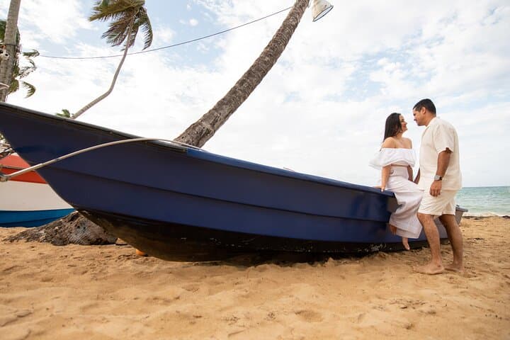 Sunset Beach Portrait Session in Samaná, Dominican Republic — Private Photo Shoot photo 6
