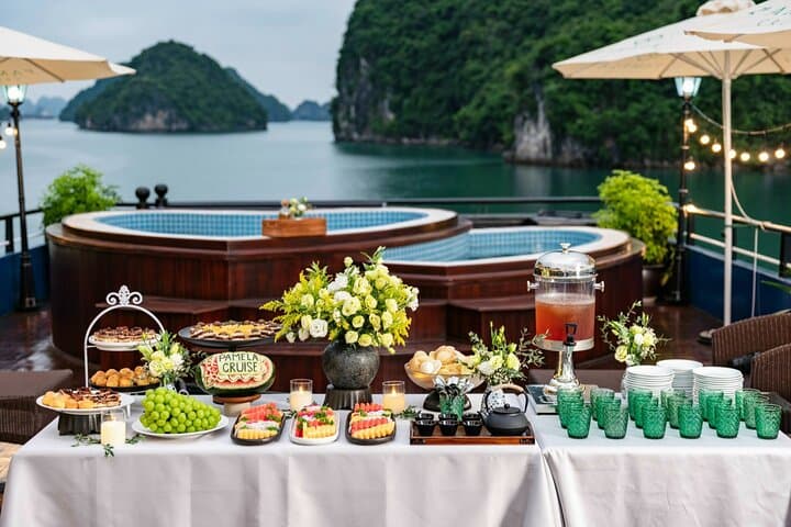 7-Hour Halong Bay Day Cruise: Sung Sot Cave, Ti Top, Kayaking & Sunset photo 4