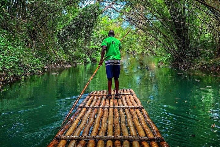 Martha Brae Bamboo Raft Rafting: Private River Ride from Montego Bay photo 3