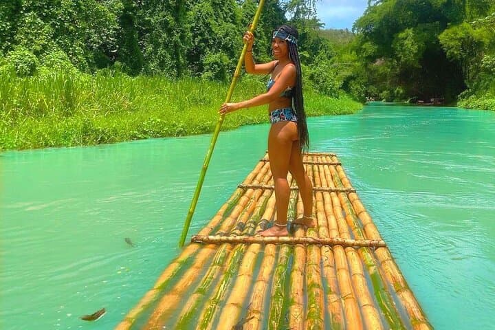 Martha Brae Bamboo Raft Rafting: Private River Ride from Montego Bay photo 5