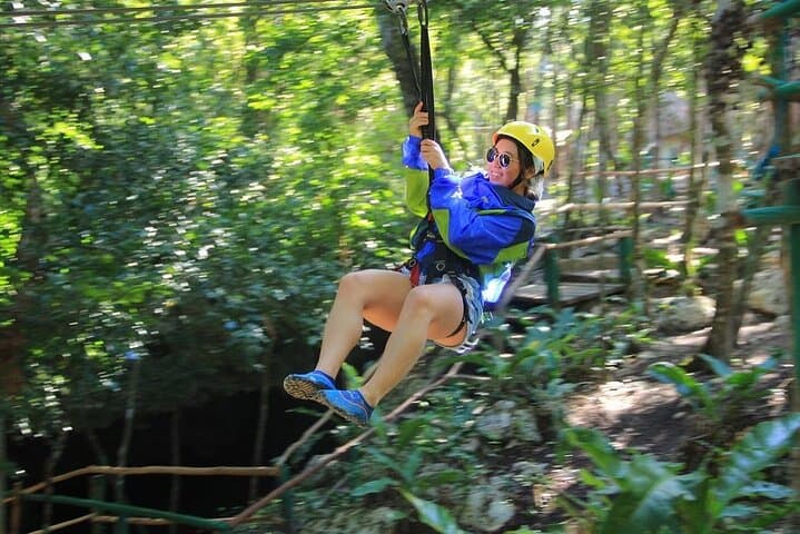Tulum Eco-Park Adventure: ATVs, Cenote Swim, Zip Lines & Rappel photo 5