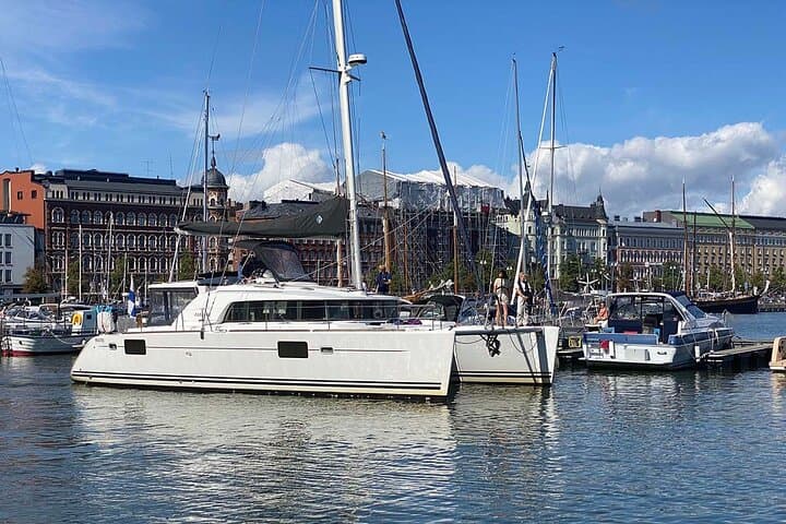 Private Catamaran Sailing in Helsinki on a Lagoon 440 — From 99€